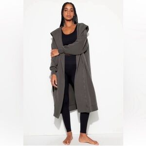 Spiritual Gangster Charcoal Gray Long Recovery Sweatshirt